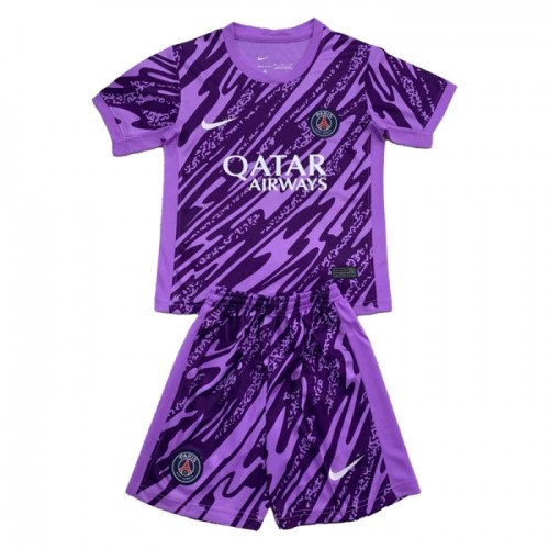 Fotballtrøye Paris Saint-Germain Purple Version Keeper 2024-25 Kortermet - Barn(+ Shorts) Fotballtrøye Paris Saint-Germain Purple Version Keeper 2024-25 Kortermet - Barn(+ Shorts)